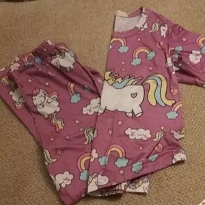 Girls size 10 pajamas